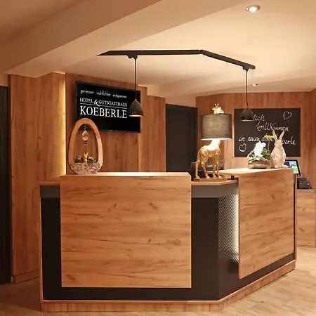 酒店 & Gutsgasthaus Koeberle *